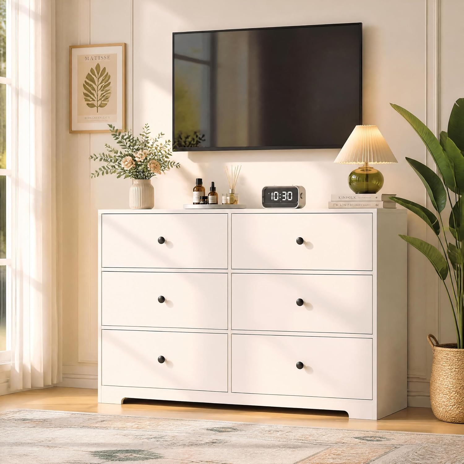 Комод с 6 ящиками для спальни, – обзор и цена Bedroom Furniture