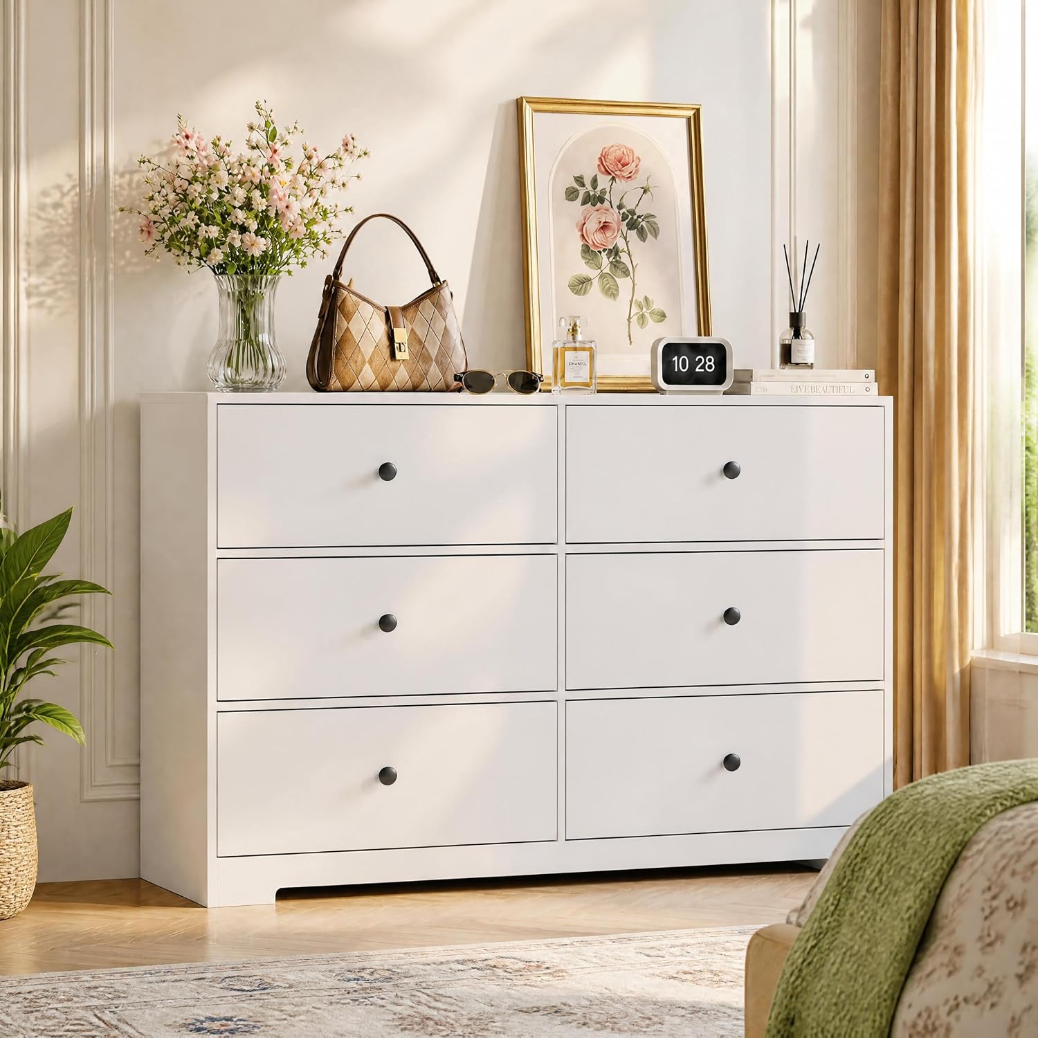 Комод с 6 ящиками для спальни, – обзор и цена Bedroom Furniture