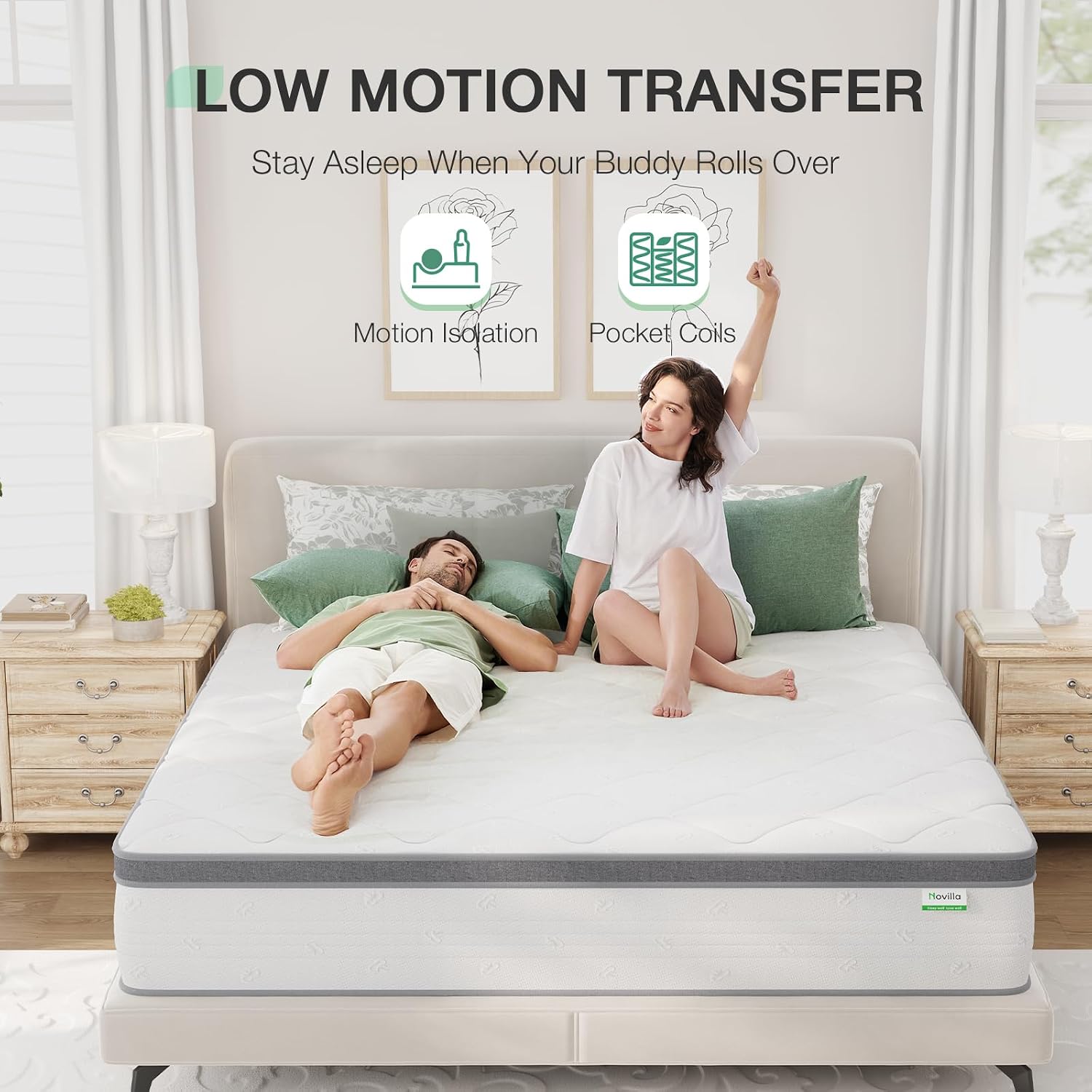 Матрас Queen 14 дюймов, гибрид – обзор и цена Memory Foam Mattress In A Box Queen